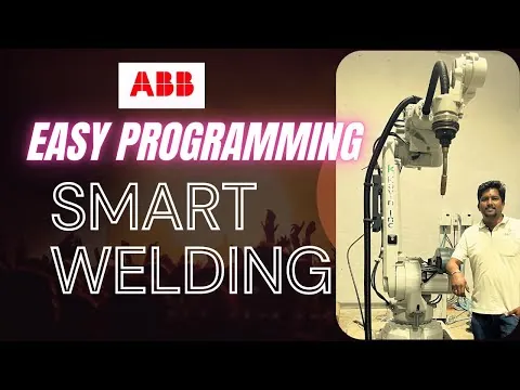 Robot welding video preview