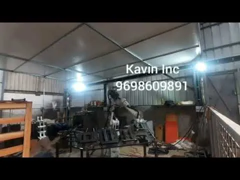 Robot welding video preview